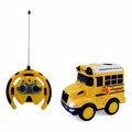 Strategy Agon School Bus Remote Controlled Car Toy for Kids Yellow ST3495058
